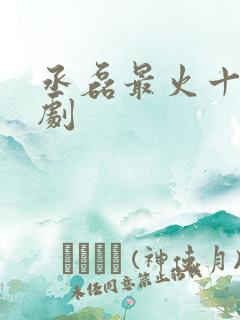 丞磊最火十部短剧