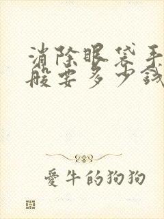 消除眼袋手术一般要多少钱