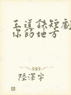 王道铁短剧去有你的地方