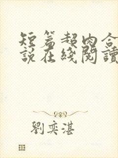 短篇超肉合集小说在线阅读