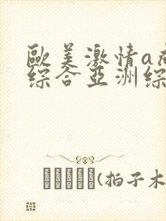 欧美激情a成人综合亚洲综合