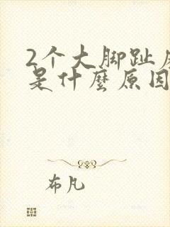 2个大脚趾麻木是什么原因