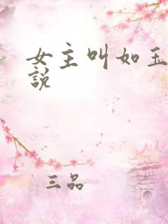 女主叫如玉的小说