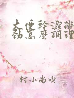 大便干涩排便费劲怎么调理