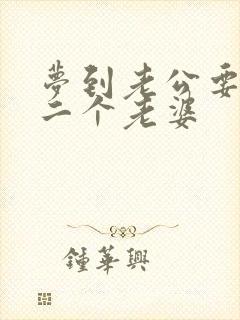 梦到老公要娶第二个老婆