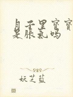 月子里宝宝屁多是胀气吗