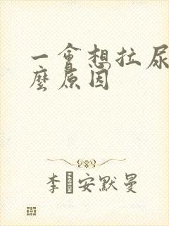 一会想拉尿是什么原因