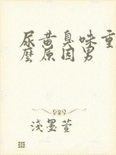 尿黄臭味重是什么原因男