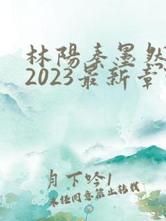 林阳秦墨然小说2023最新章节