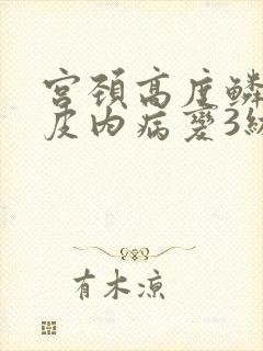 宫颈高度鳞状上皮内病变3级