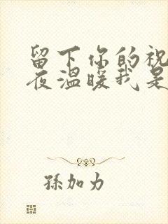 留下你的祝福寒夜温暖我是什么歌