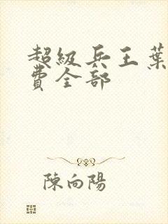 超级兵王叶谦免费全部