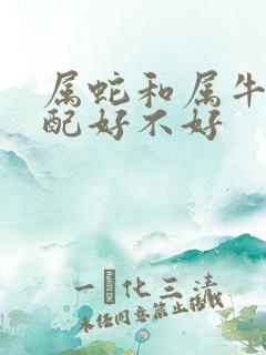 属蛇和属牛的婚配好不好