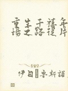 重生千禧年之官场之路从片警开始