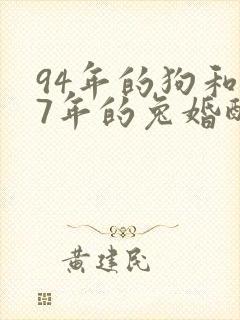 94年的狗和87年的兔婚配合适吗?