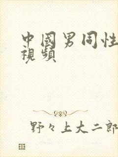 中国男同性激情视频