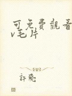 可免费观看的av毛片