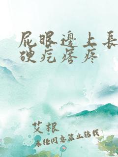 屁眼边上长一个硬疙瘩疼