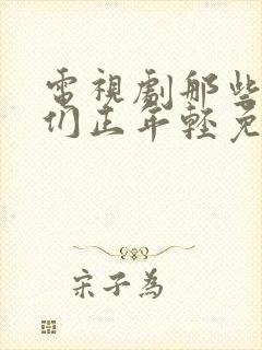 电视剧那些年我们正年轻免费观看