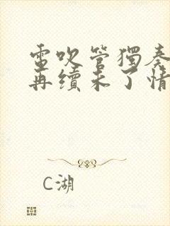 电吹管独奏来生再续未了情