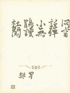 杜鹃小说网全文阅读无弹窗