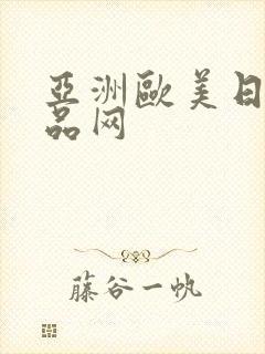 亚洲欧美日韩精品网