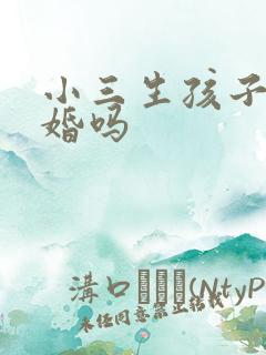 小三生孩子算重婚吗