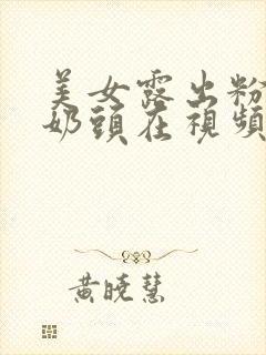 美女露出粉嫩小奶头在视频18禁