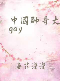 中国帅哥大尺度gay