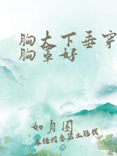 胸大下垂穿什么胸罩好