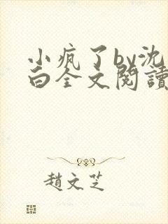 小疯了by沈郁白全文阅读笔趣阁