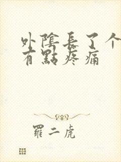 外阴长了个痘痘有点疼痛