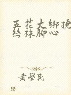 五花大绑挠黑色丝袜脚心