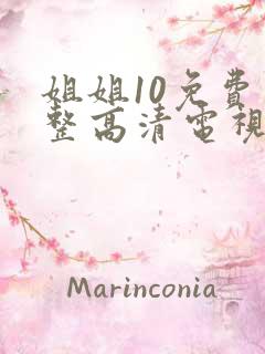 姐姐10免费完整高清电视剧在线看