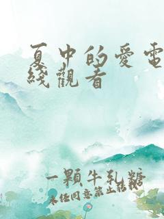 夏中的爱电影在线观看
