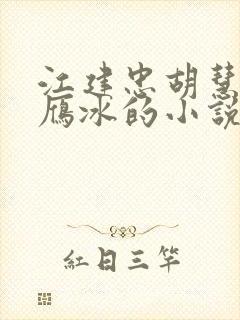 江建忠胡慧美沈雁冰的小说