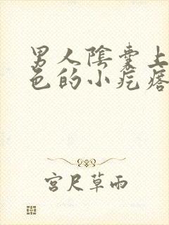 男人阴囊上有白色的小疙瘩