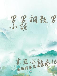 男男调教男男性小说