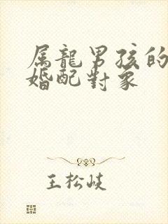 属龙男孩的最佳婚配对象