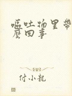 呕吐物里带血怎么回事