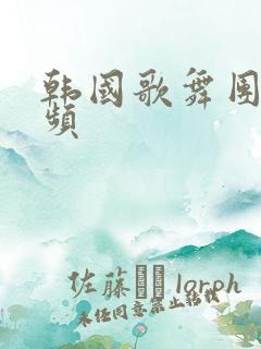 韩国歌舞团的视频