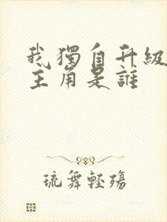 我独自升级的女主角是谁