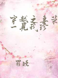 穿越之妻荣夫贵一见我珍