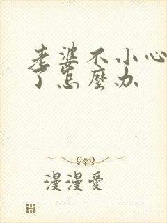 老婆不小心怀孕了怎么办