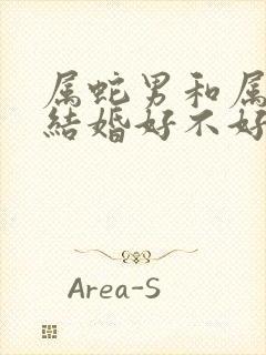 属蛇男和属蛇女结婚好不好