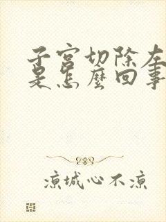 子宫切除左侧疼是怎么回事