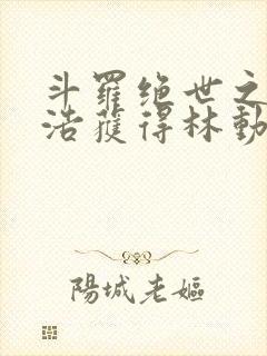 斗罗绝世之霍雨浩获得林动传承笔趣阁