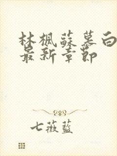 林枫苏慕白更新最新章节