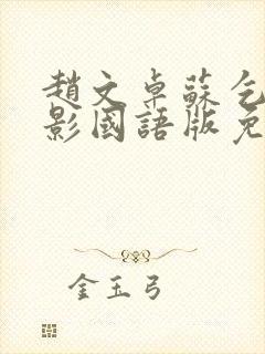 赵文卓苏乞儿电影国语版免费