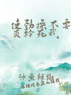 使劲操不要停好爽干死我